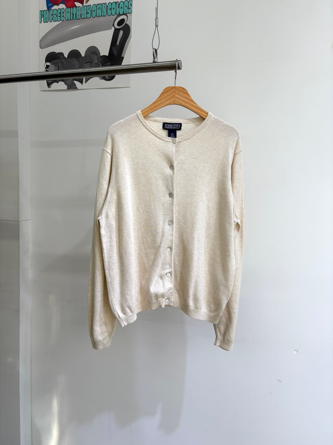 LANDS' END (Made in Hong Kong) 가디건 상품이미지1