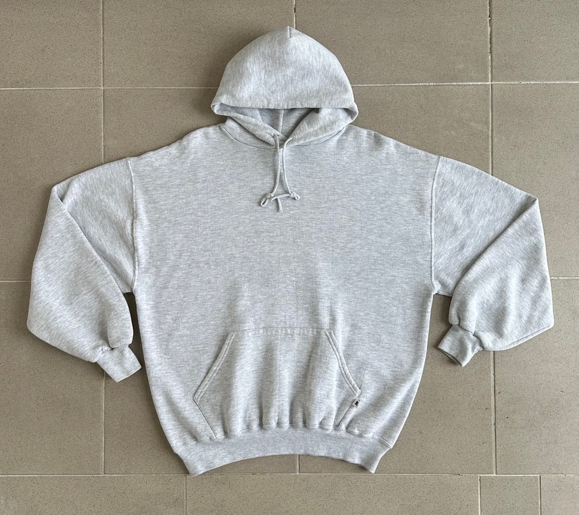 90s 빈티지 러셀 후드 그레이 XL USA 상품이미지1