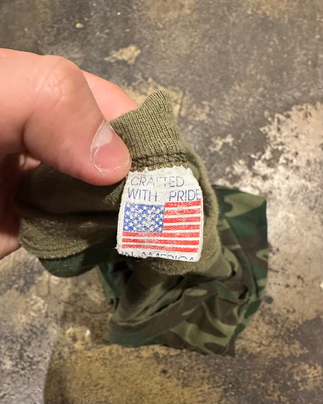 빈티지 90s 우드랜드 카모 롱 슬리브  상품이미지4