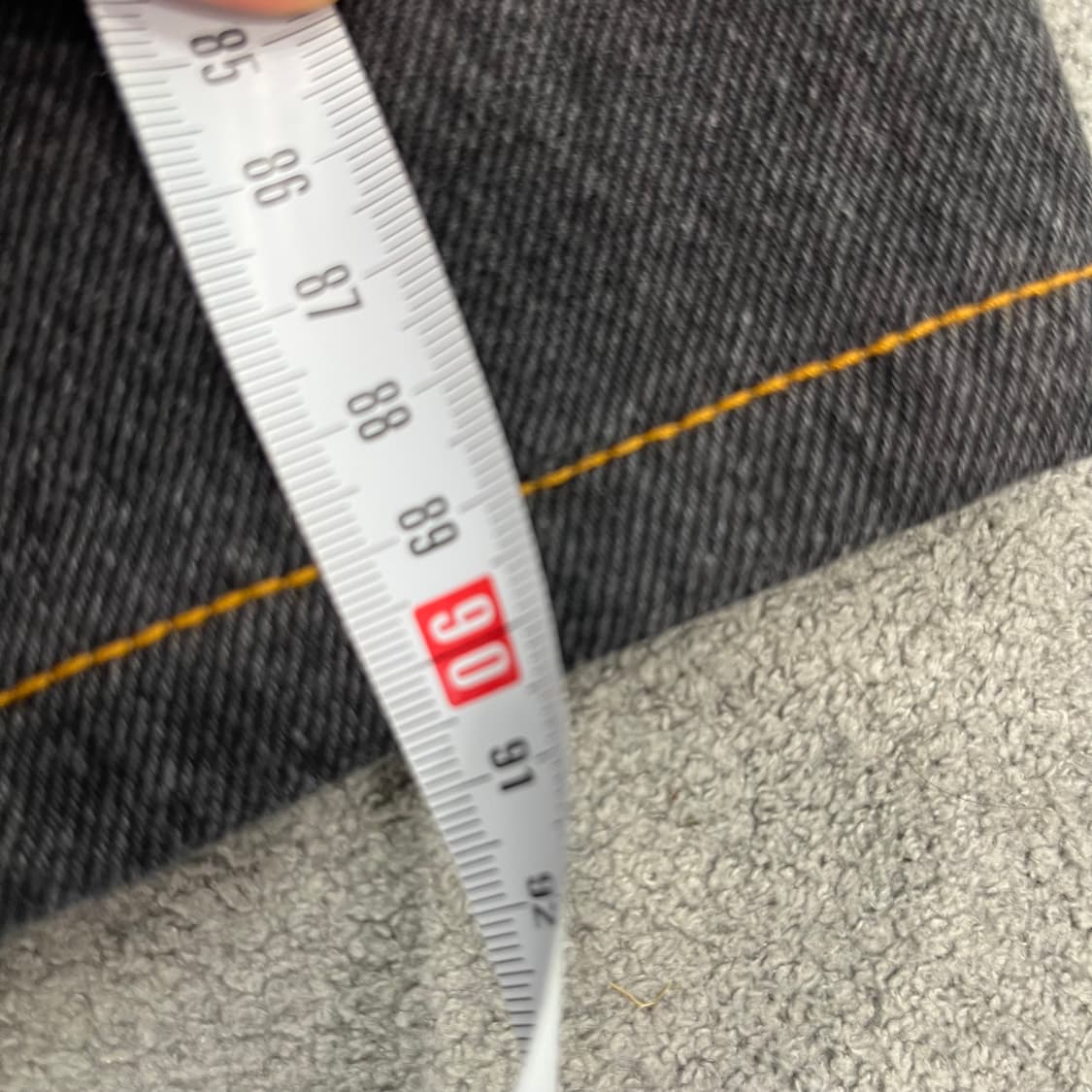 29 A.P.C 아페쎄 블랙 흑청 데님 팬츠 상품이미지10