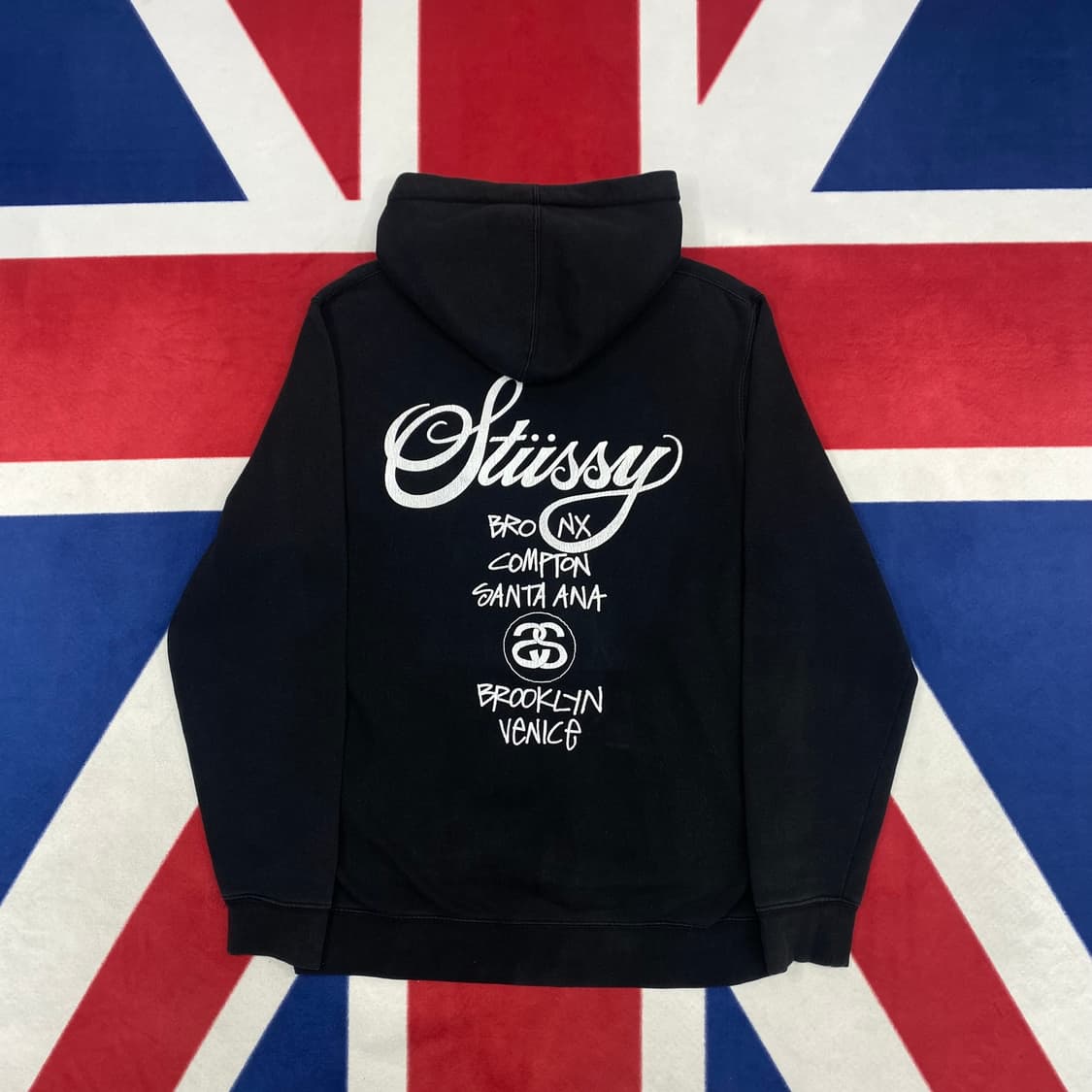 스투시 월드투어 후드티 L  상품이미지3