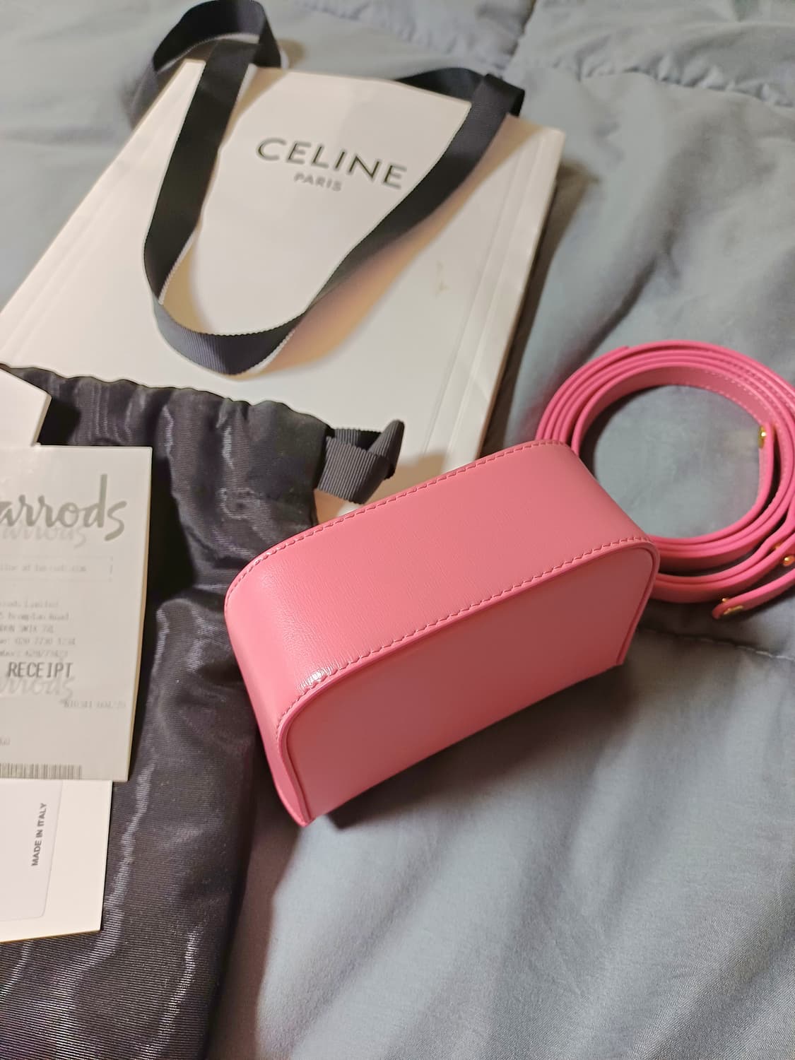 셀린느 미니클로드 샤이니 카프스킨 미니백 상품이미지4