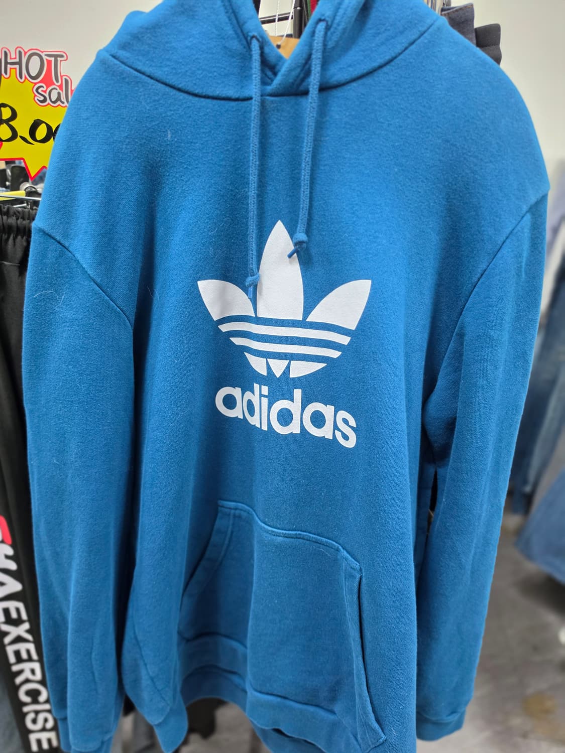 아디다스 빅로고 후드티 상품이미지1