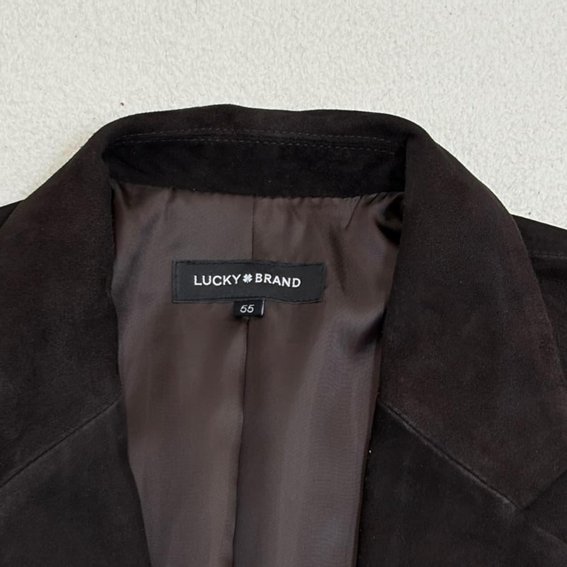 LUCKY BRAND 이탈리아 고트스킨 스웨이드 블레이저 55 상품이미지5