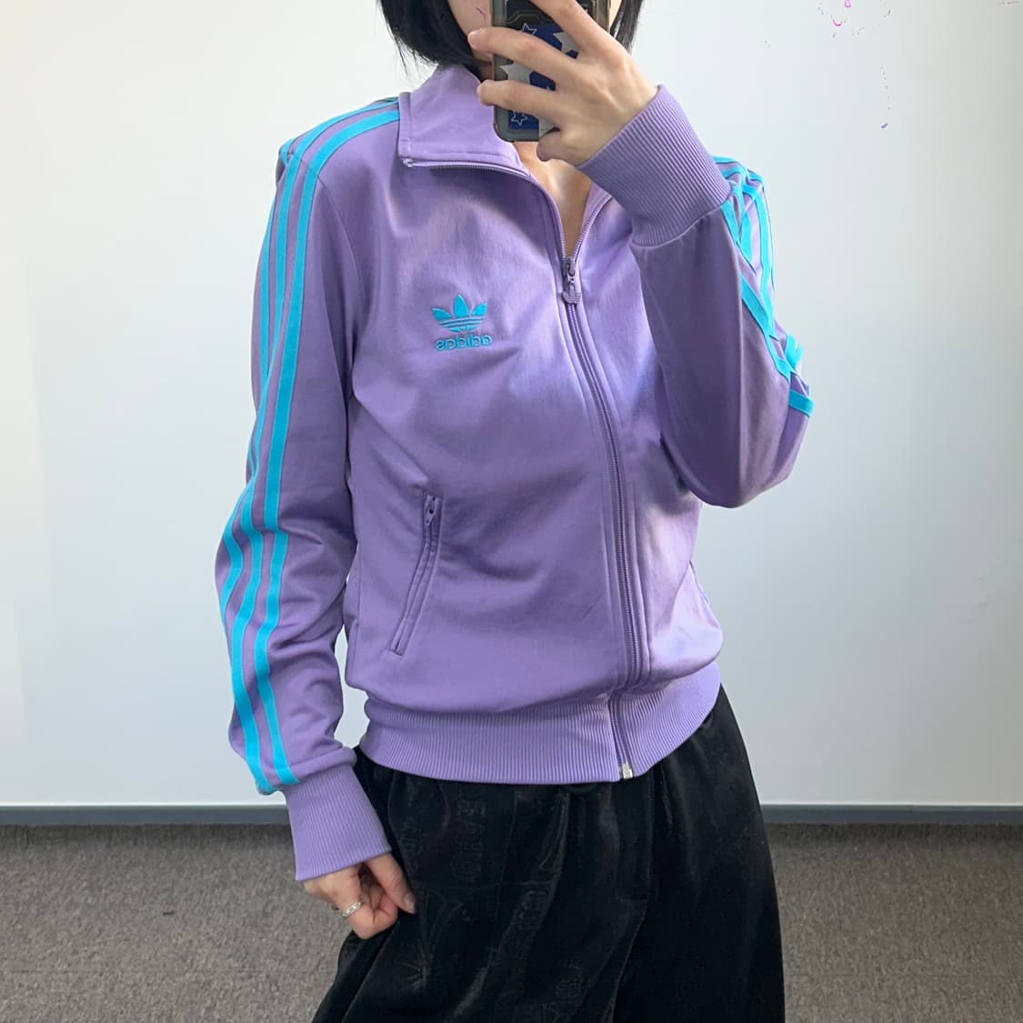 Adidas 아디다스 유로파 스카이블루 퍼플 져지 상품이미지2