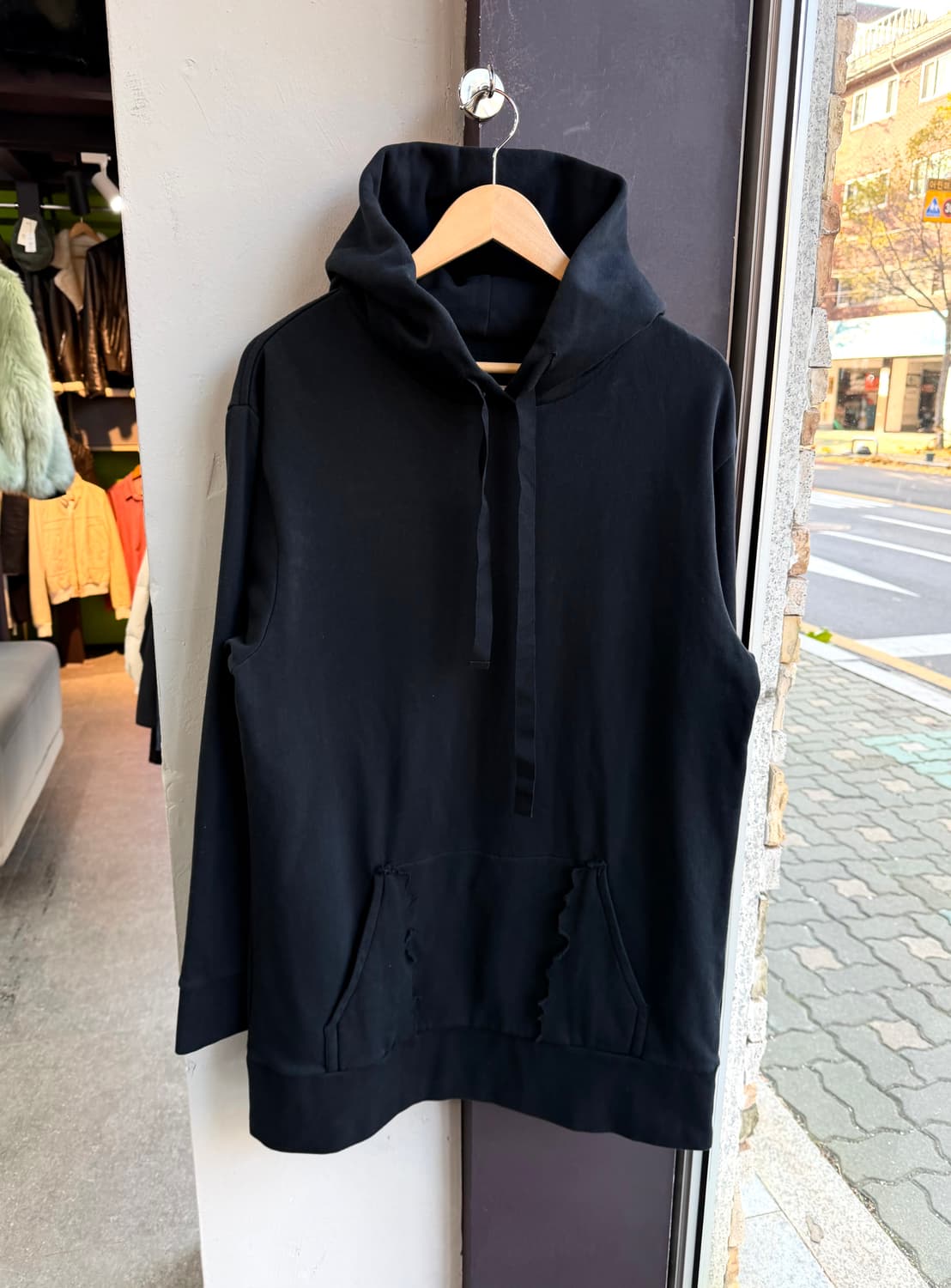 S/ 메종 마르지엘라 포켓디스 오버 후드티 상품이미지2