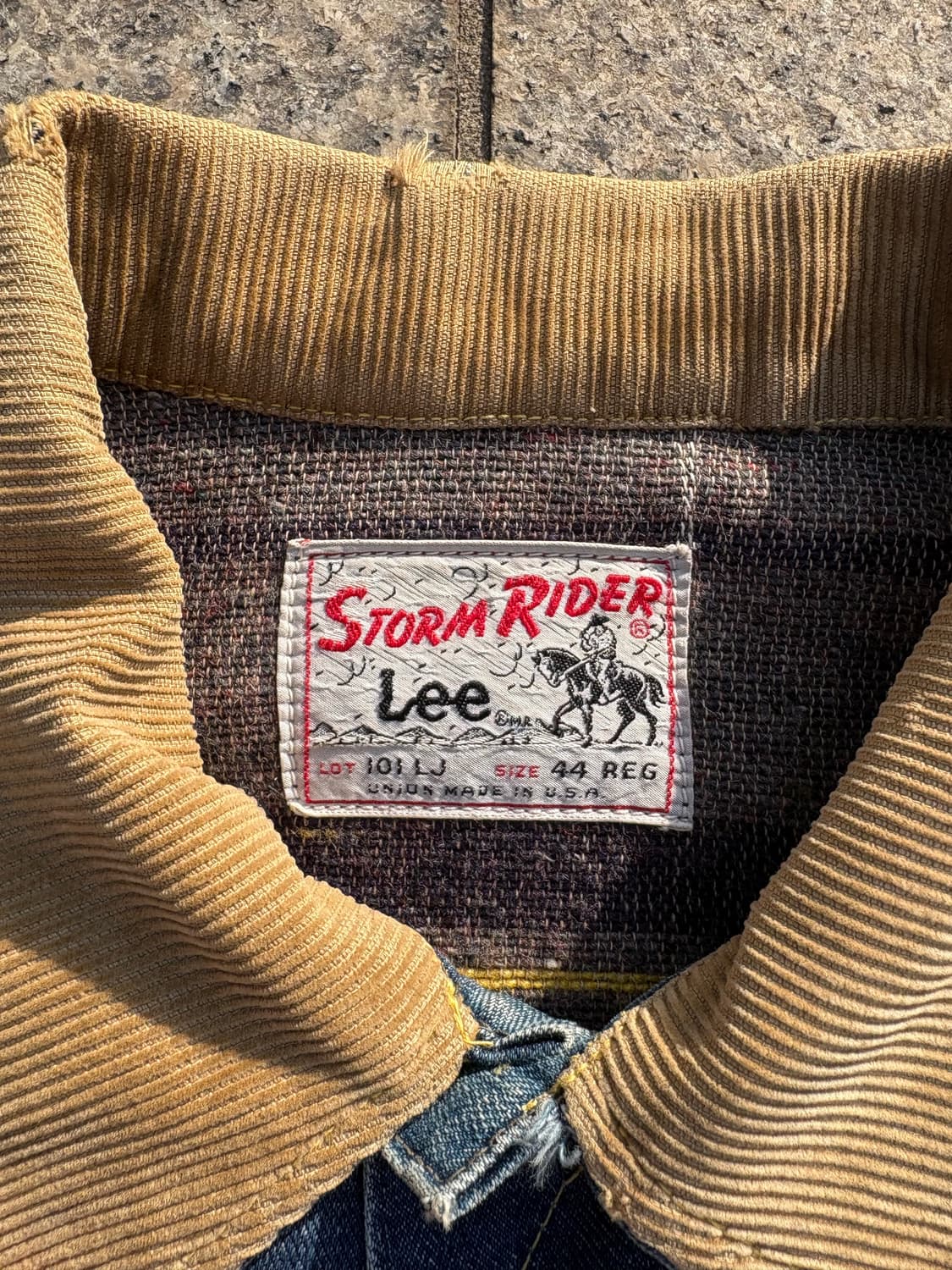 60s Lee 101LJ 스톰라이더 상품이미지4