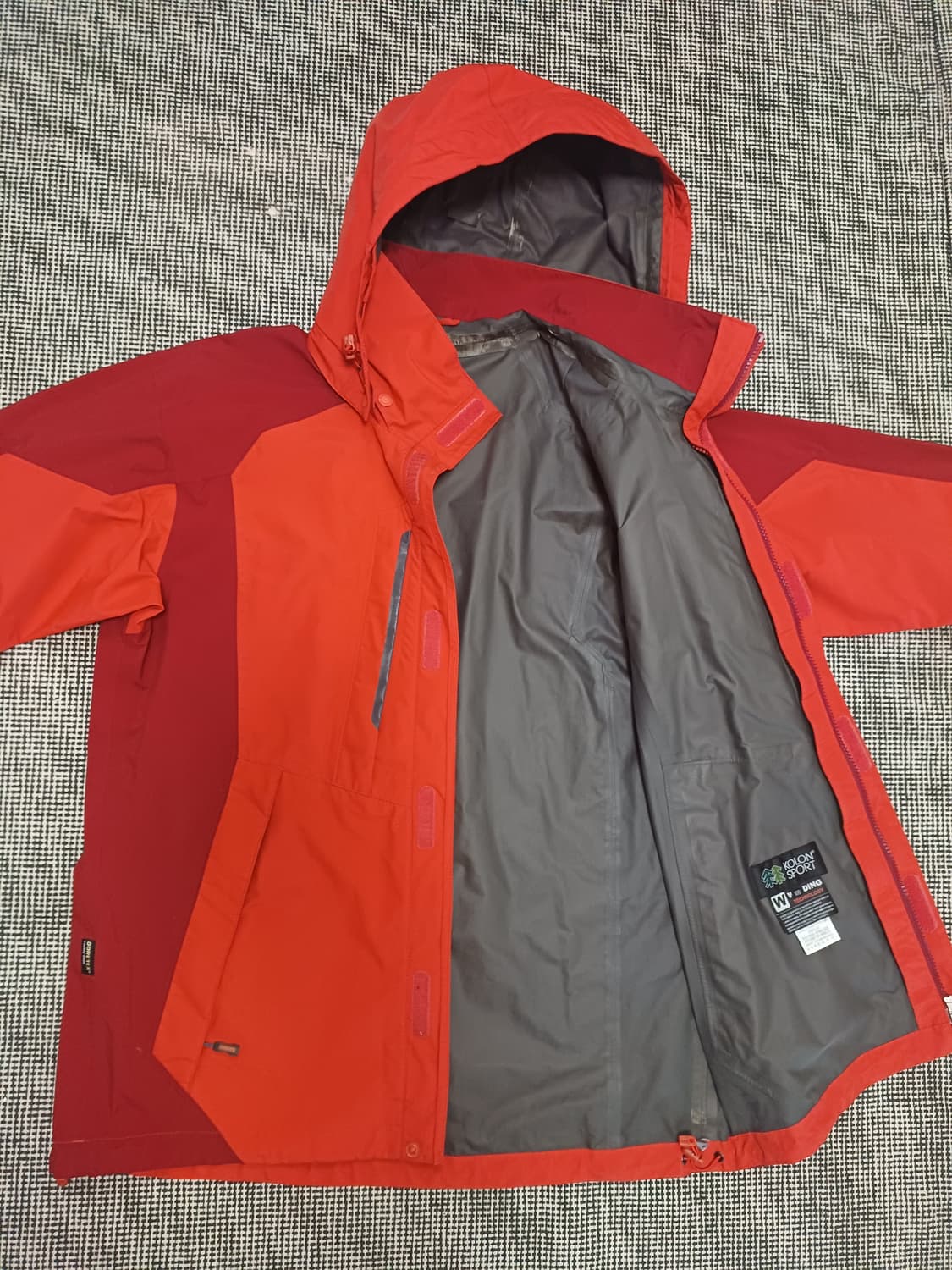 코오롱스포츠 고어텍스 바람막이 자켓 상품이미지2