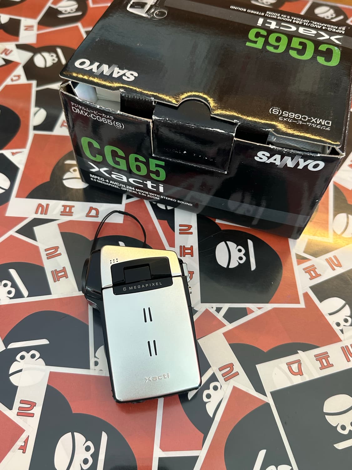 (풀박,블랙실버) 산요 작티 Sanyo Xacti CG65 빈티지 캠코더 상품이미지5