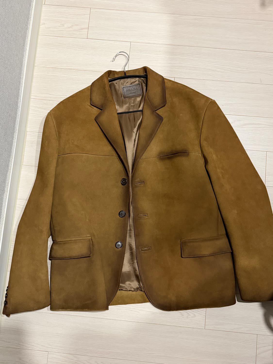 프라다 23fw 스웨이드 자켓 50 (원가1000만원) 상품이미지5