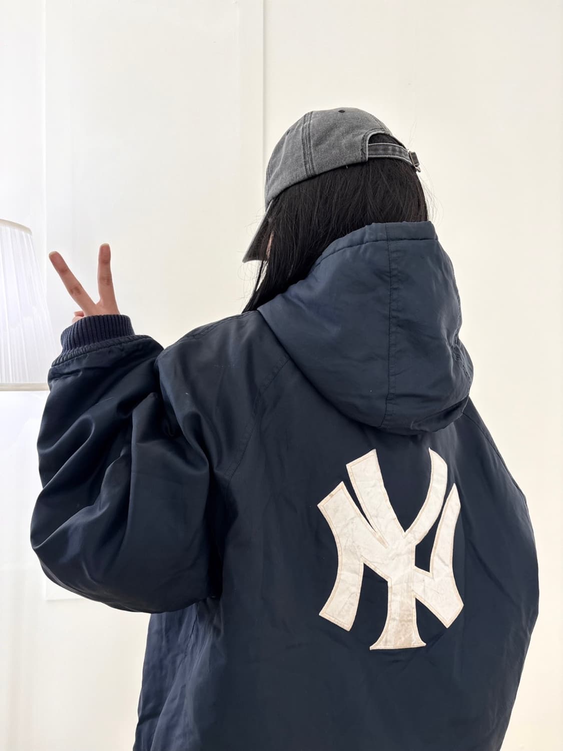 Mlb 대대장 후드 점퍼 상품이미지2