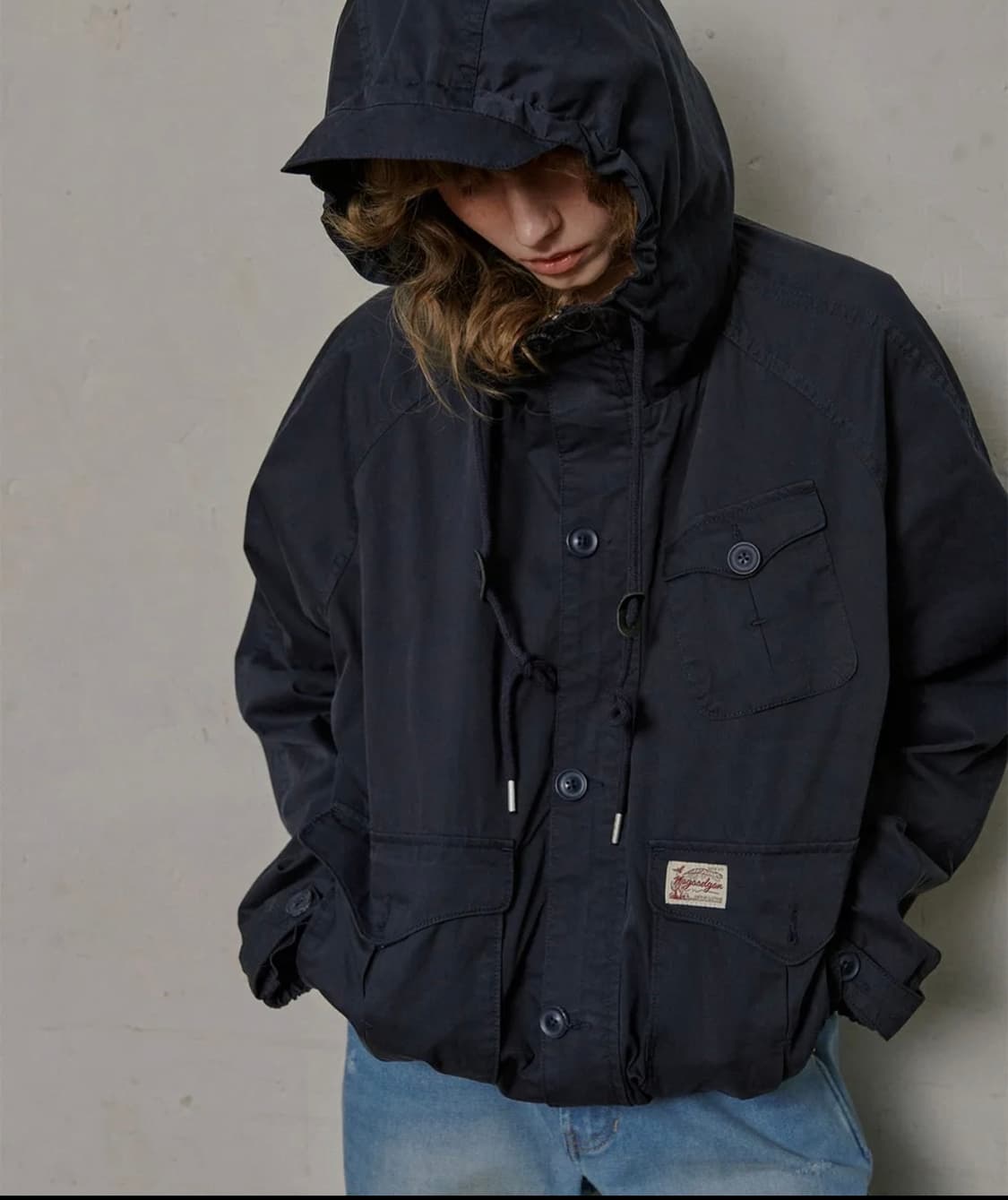 맥우드건 헌터 하이넥 후드 사파리 자켓 상품이미지4