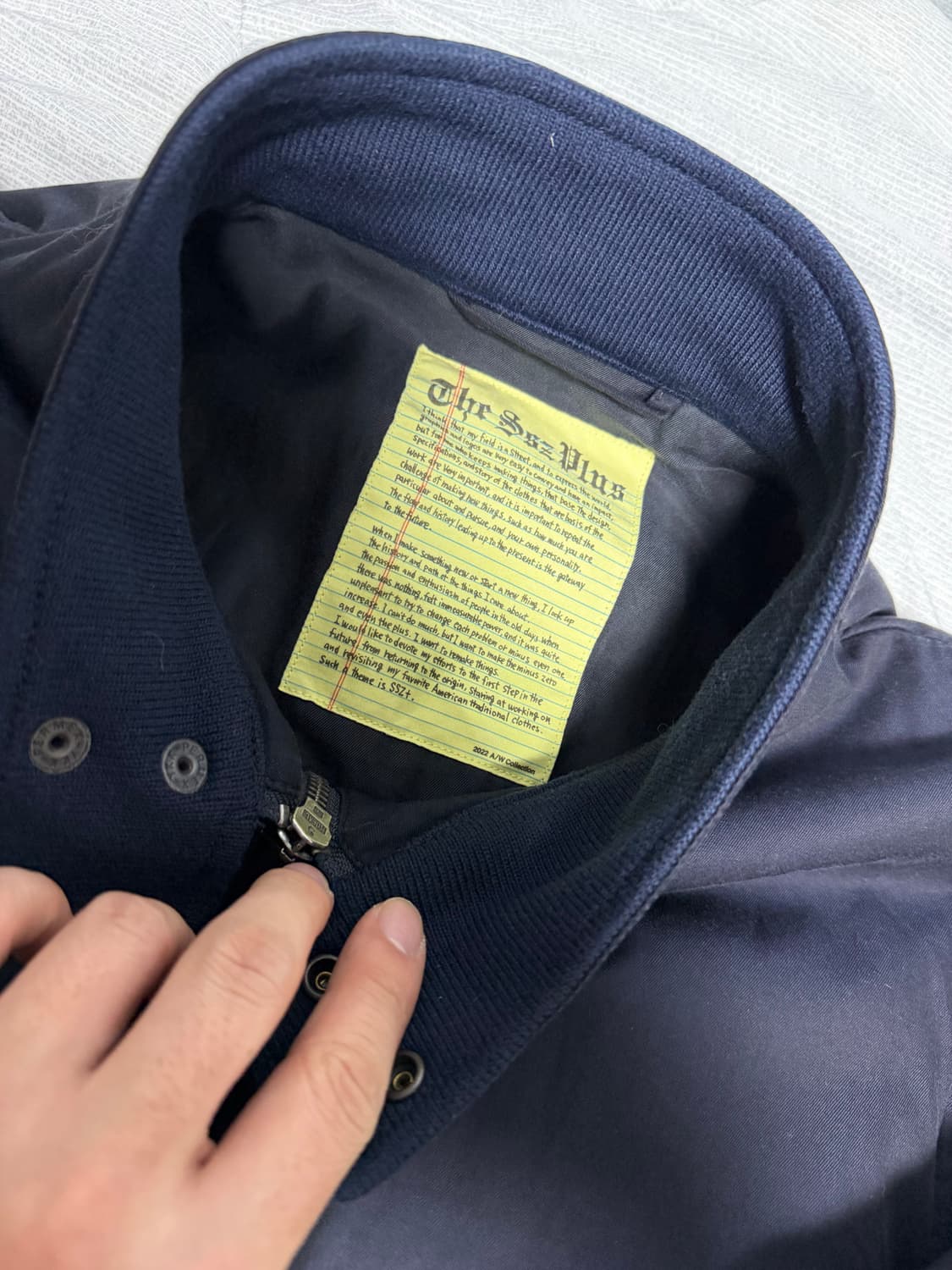 [M] SSZ 블루종 점퍼  상품이미지3