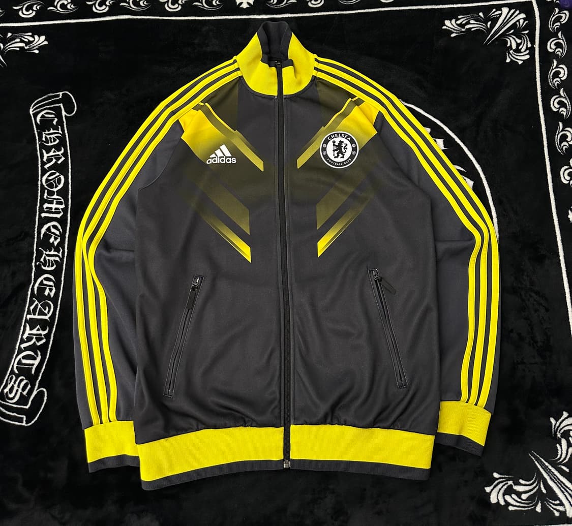 아디다스 첼시 그레이옐로우 트랙탑 져지105 상품이미지2