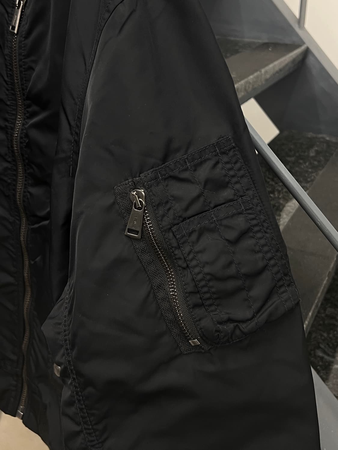 폴로랄프로렌 블랙 MA-1 블루종 자켓 상품이미지3