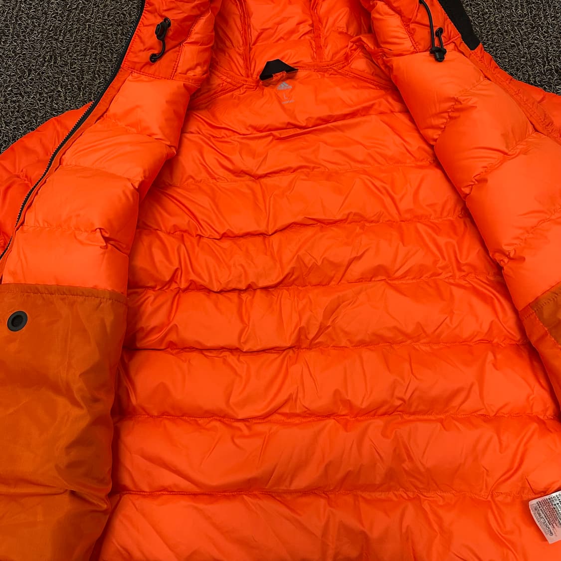 아디다스 패딩 오렌지색 L 상품이미지8