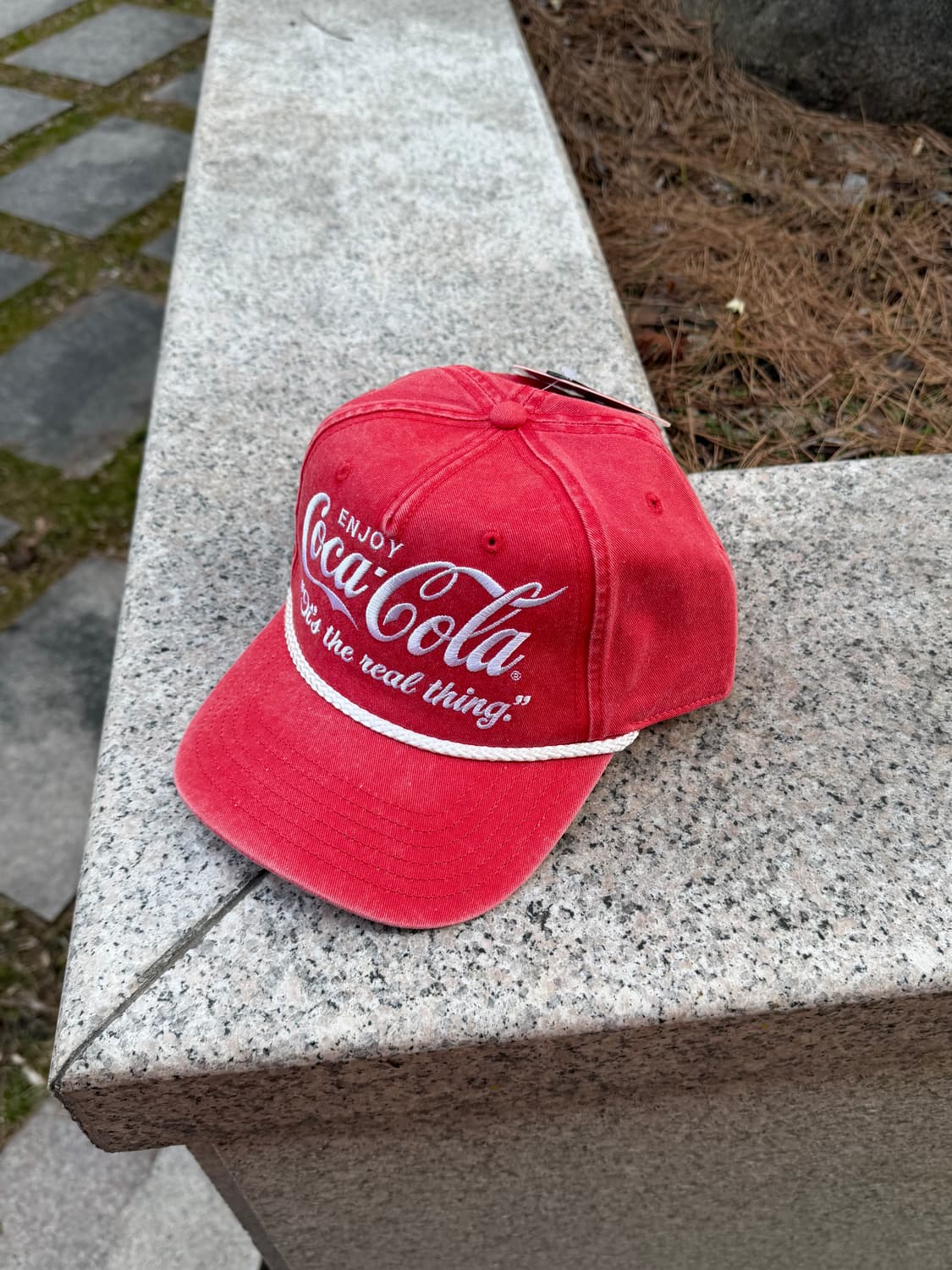 (deadstock) Coca Cola 코카콜라 6-Panel 페이딩 캡 상품이미지2