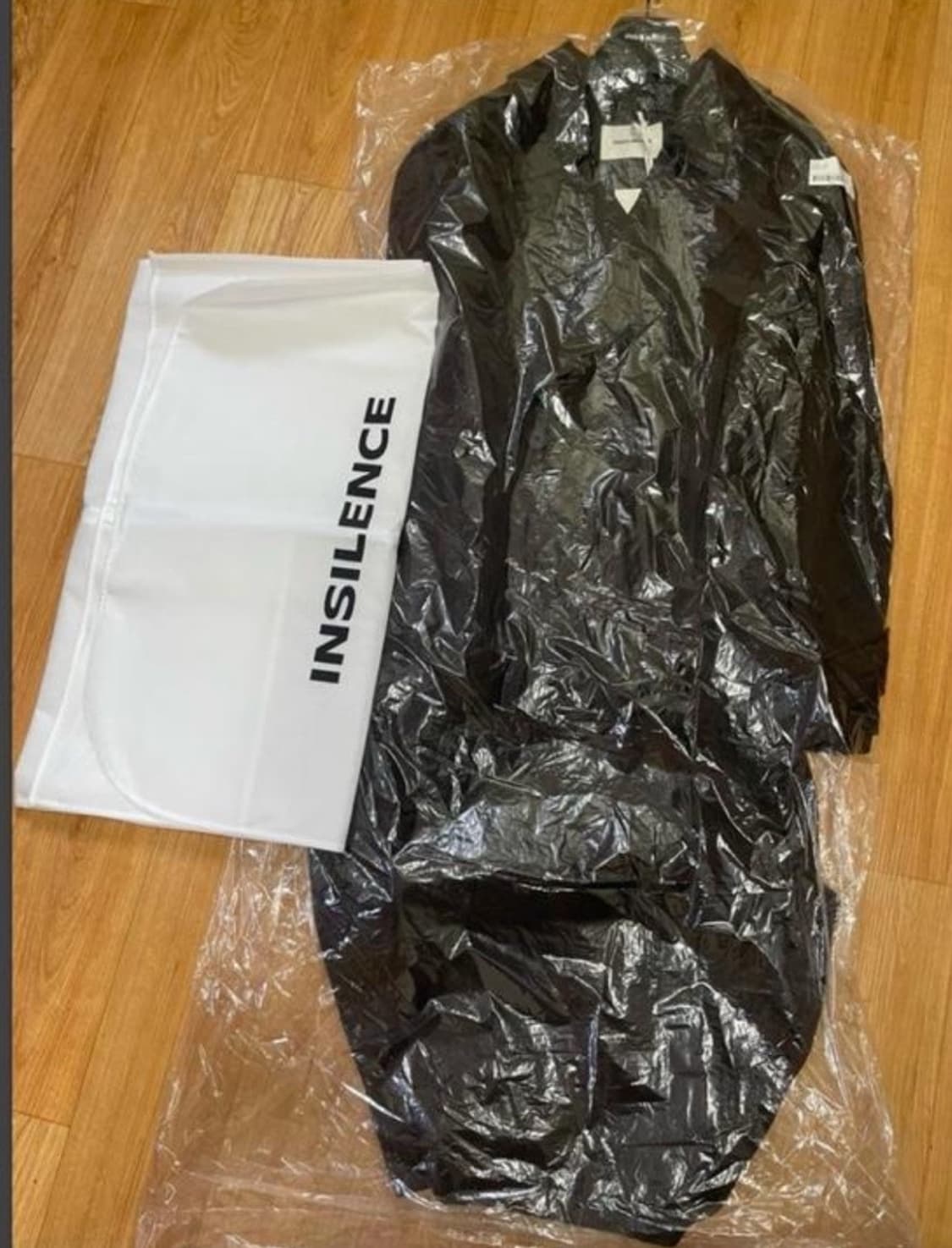 인사일런스 울 블랜드 롱 트렌치 코트 다크 브라운 L 상품이미지6