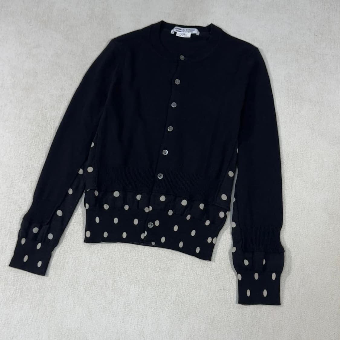Dot Black Cardigan 상품이미지2