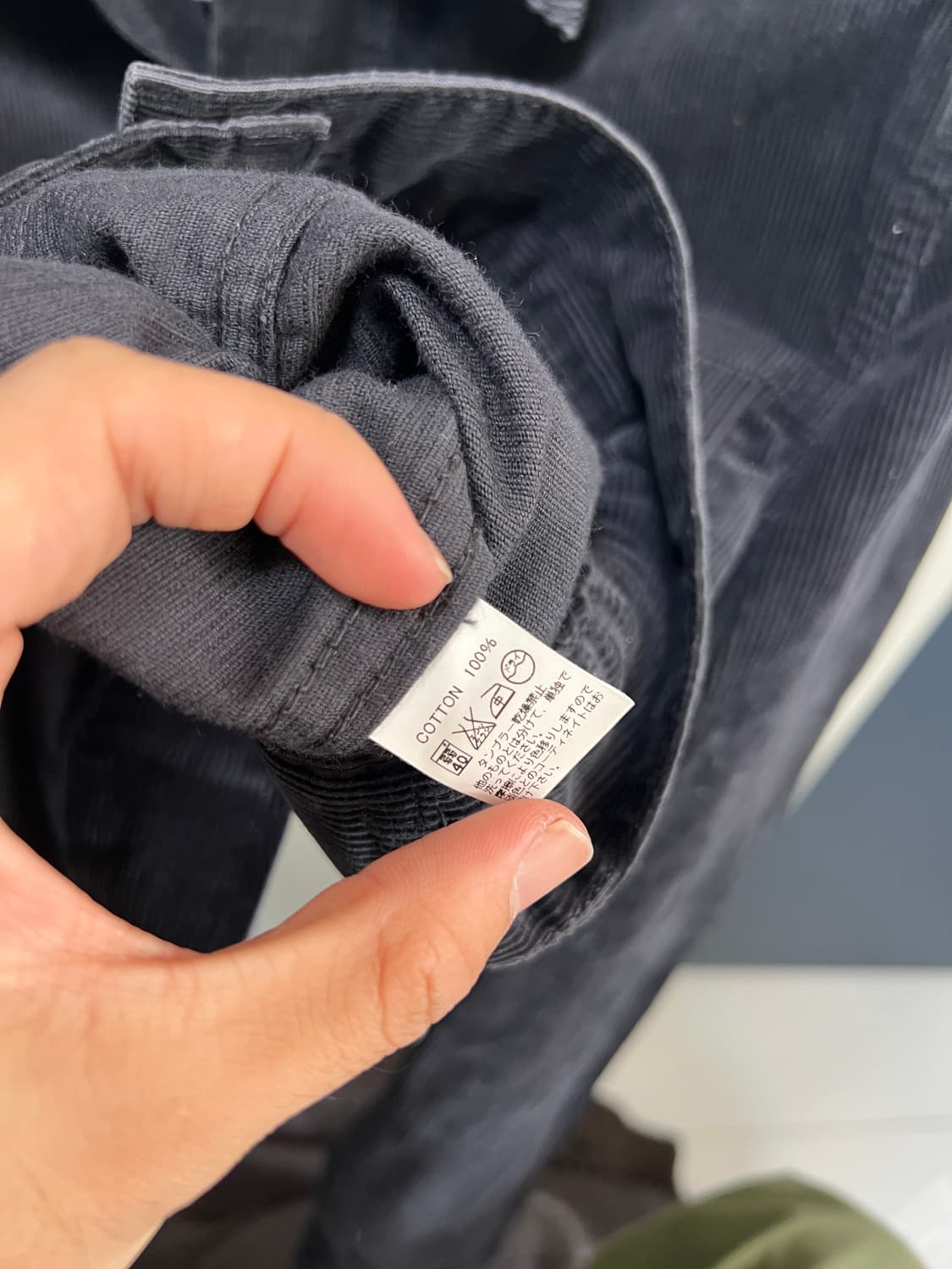 택포25) 본쿠라 코듀로이 3세대 트러커 자켓 36블랙 boncoura 상품이미지4