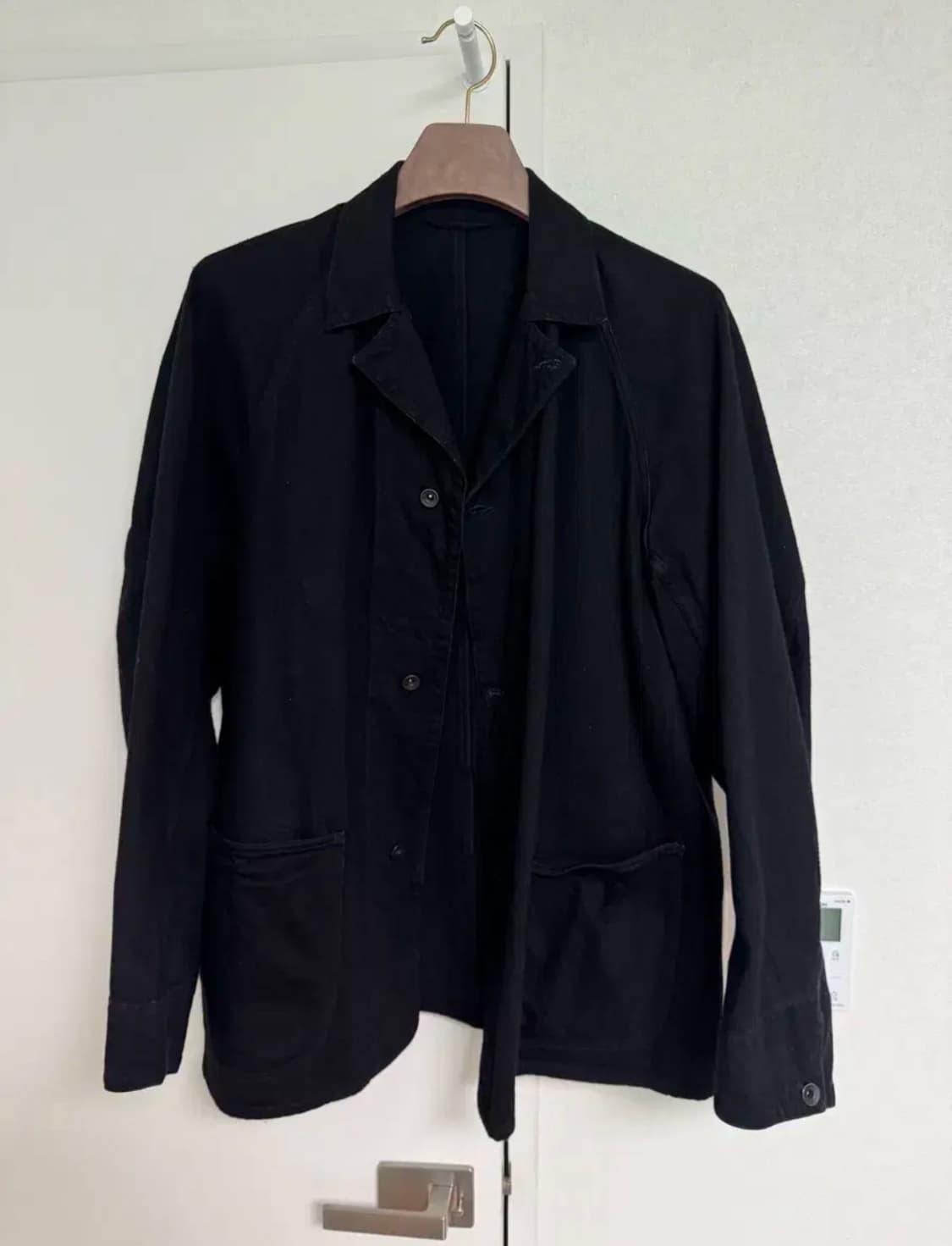 코모리 블랙데님자켓 3사이즈 상품이미지1