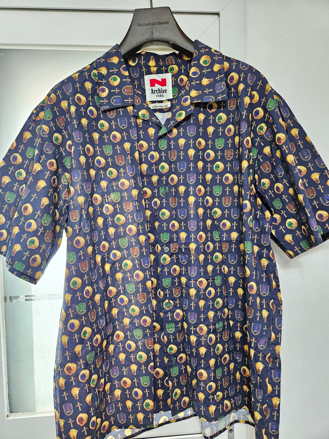 비욘드클로젯 아카이브 컬렉션 오버핏 반팔 셔츠 (새상품급) 상품이미지2