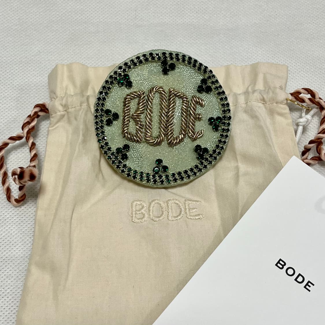 보디 BODE Willow 브로치/그린 상품이미지1