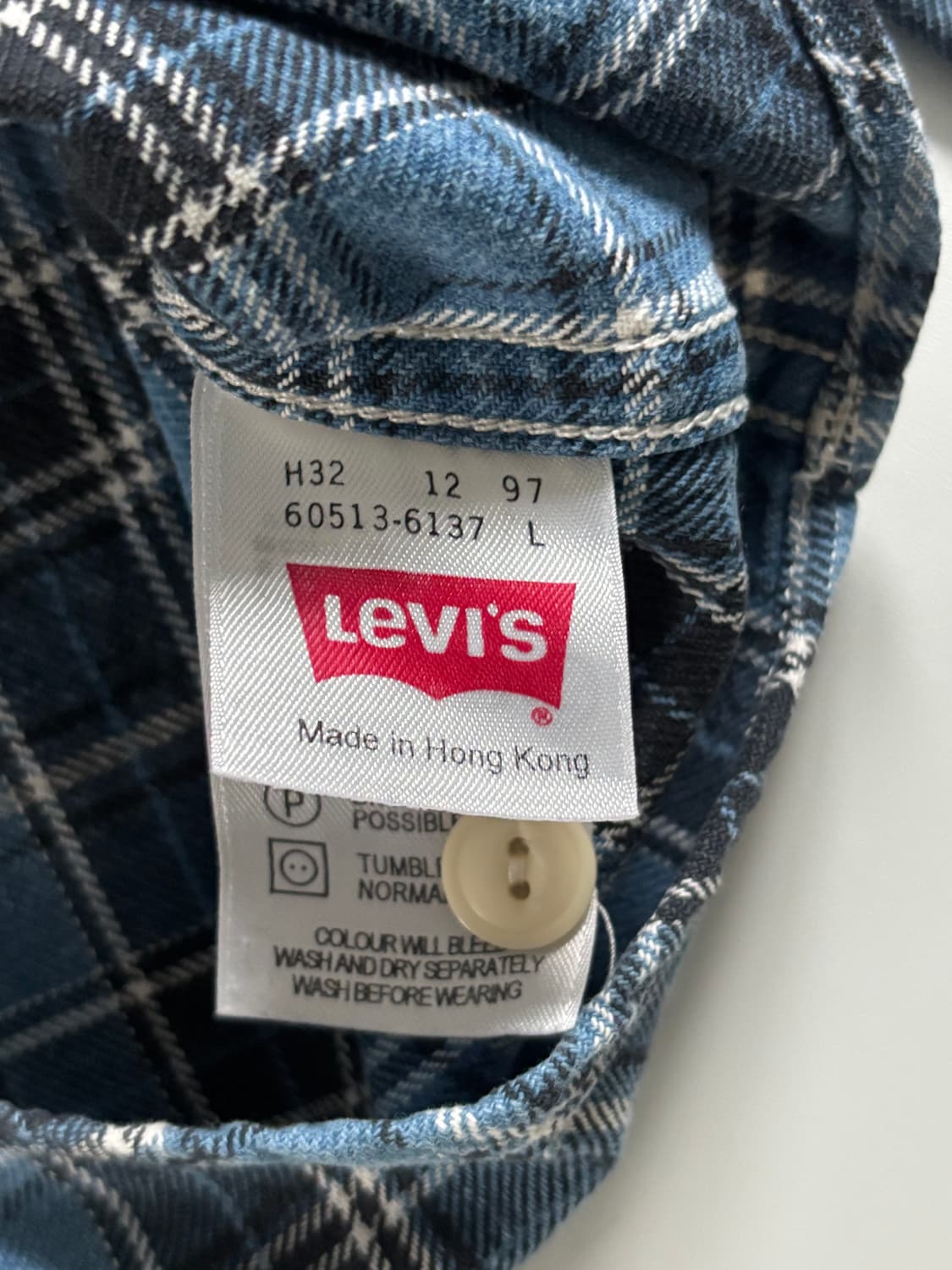 Levis 리바이스 체크 셔츠 반 집업  상품이미지7