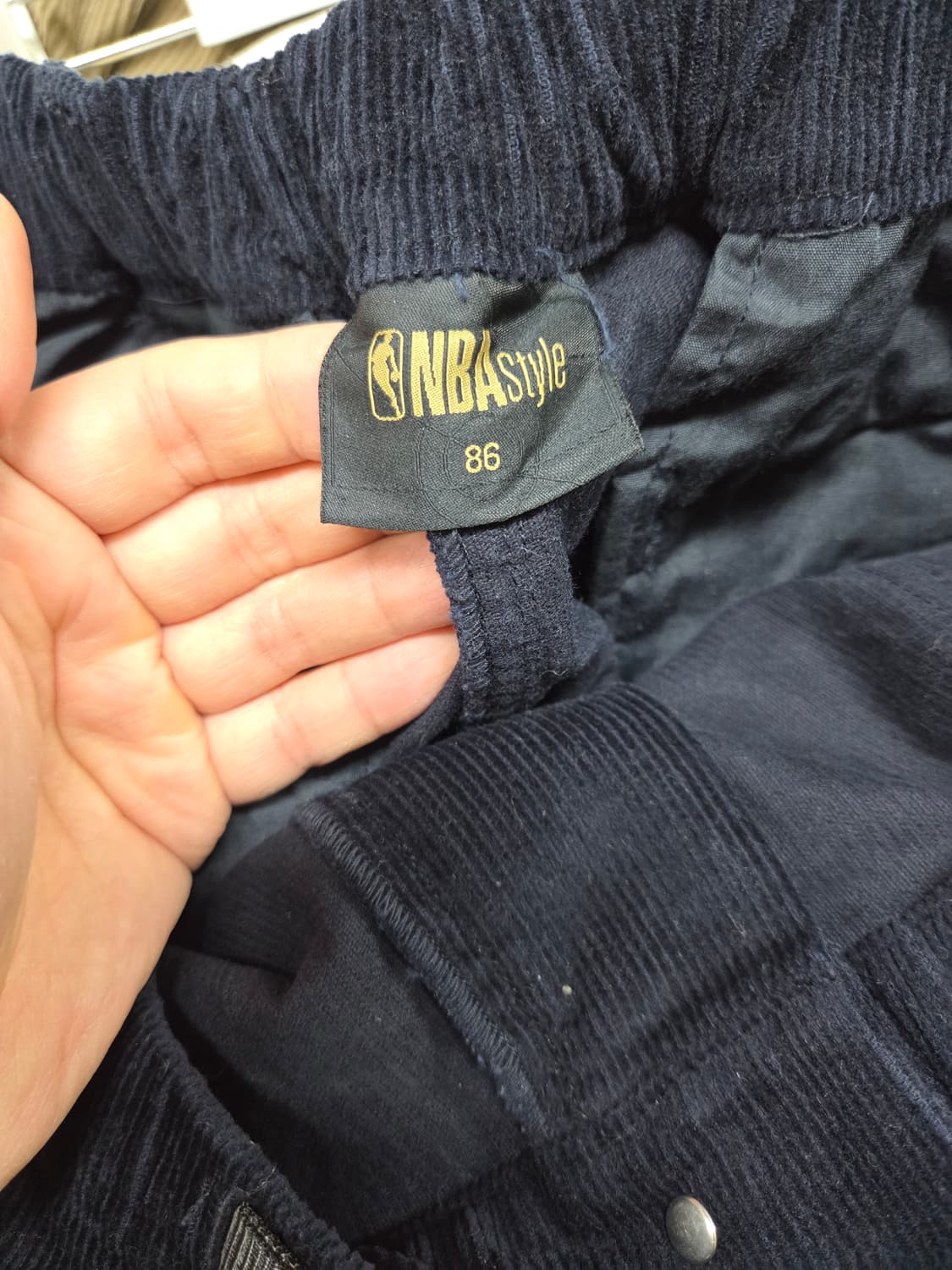 Nba 그라미치맛 벨티드 코듀로이 테이퍼드 팬츠 34 상품이미지3