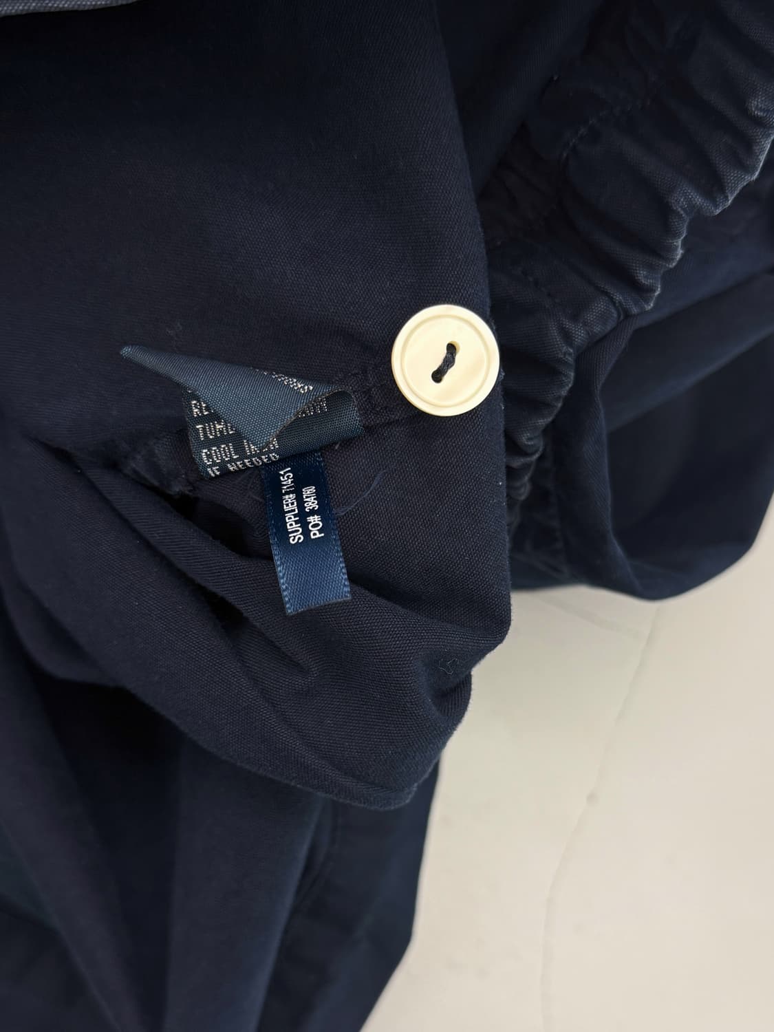 폴로 랄프로렌 00's 오버핏 네이비 코튼 후드 자켓 상품이미지6