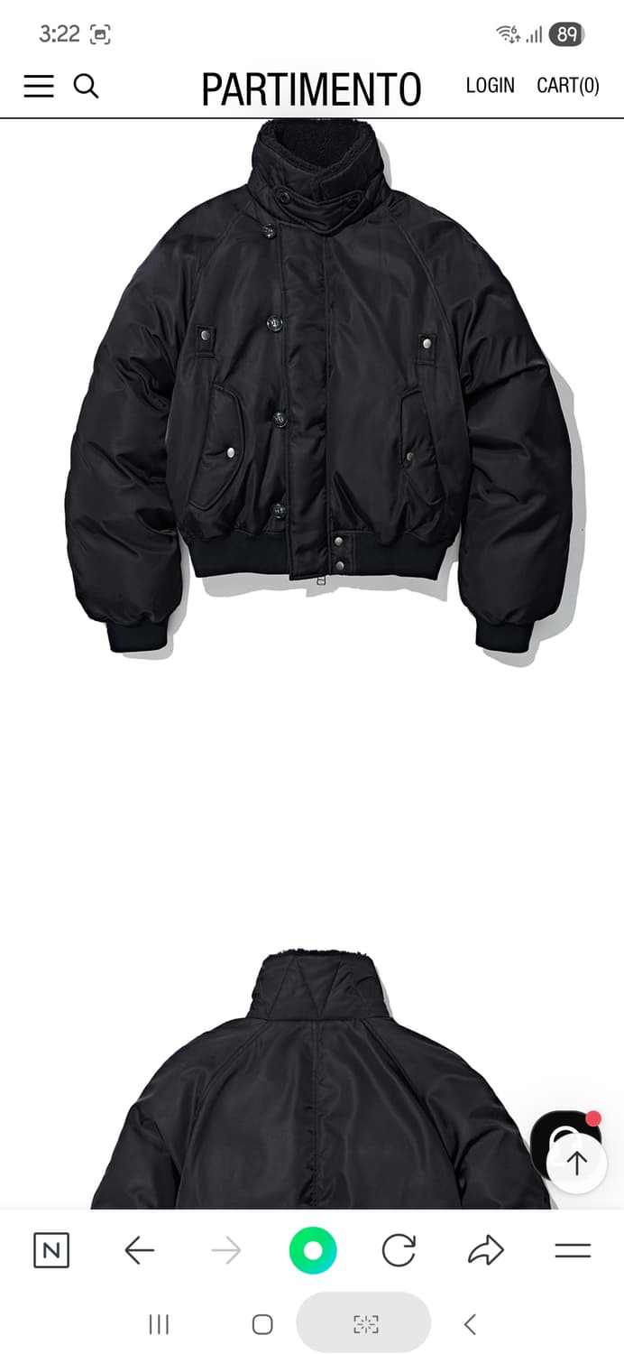 파르티멘토 1950 N2B MILITARY SHORT PARKA 상품이미지3