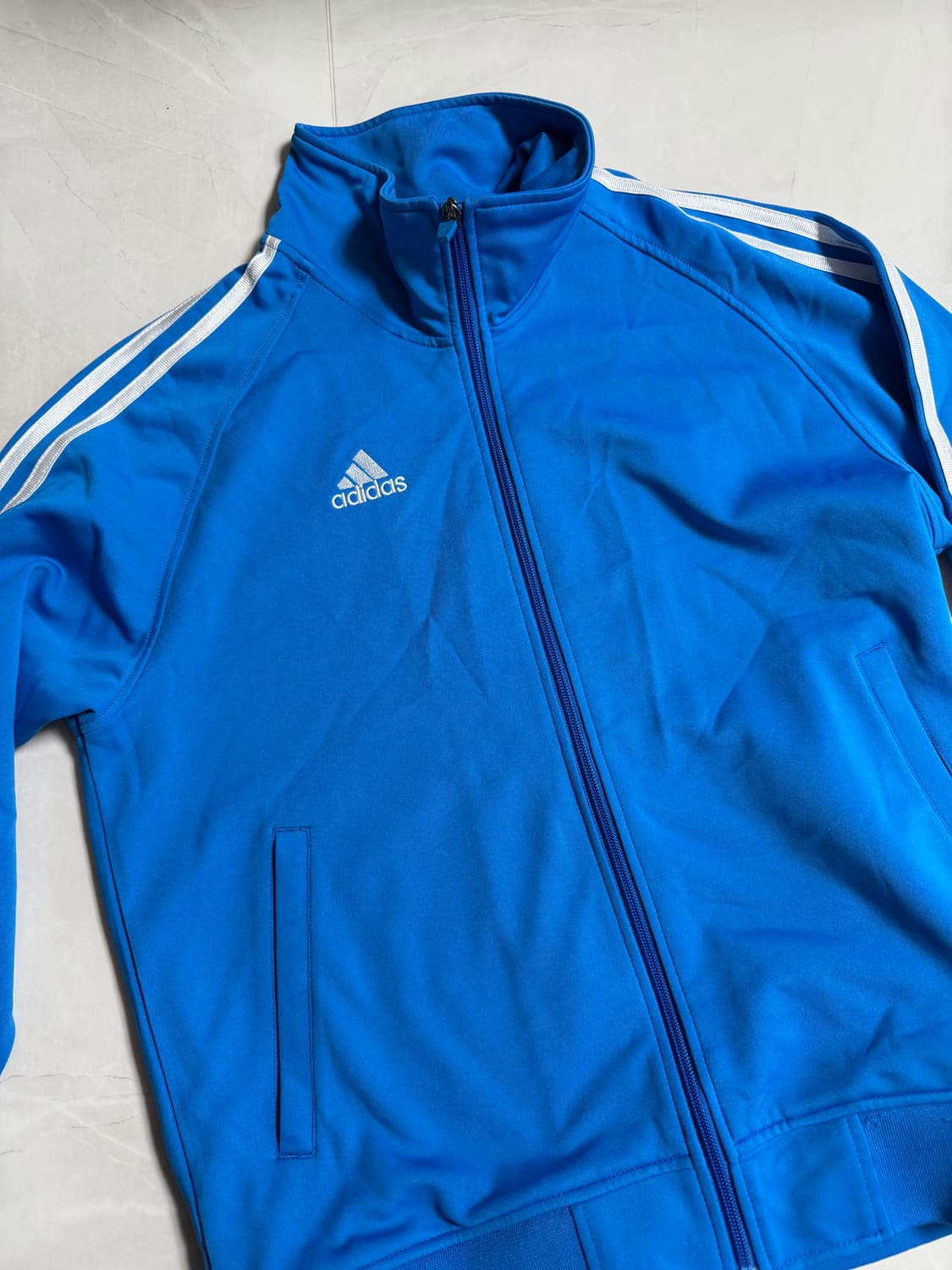 아디다스 파랑 져지 트랙탑 m 95 상품이미지1