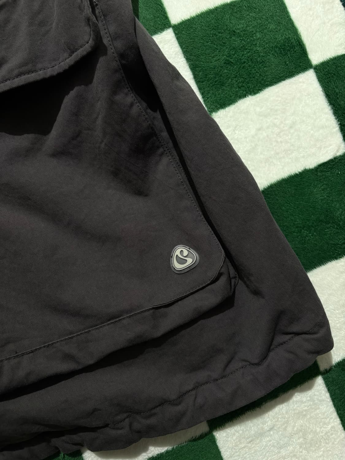 코이세이오 워시드 밀리터리 재킷 머드 차콜 상품이미지4