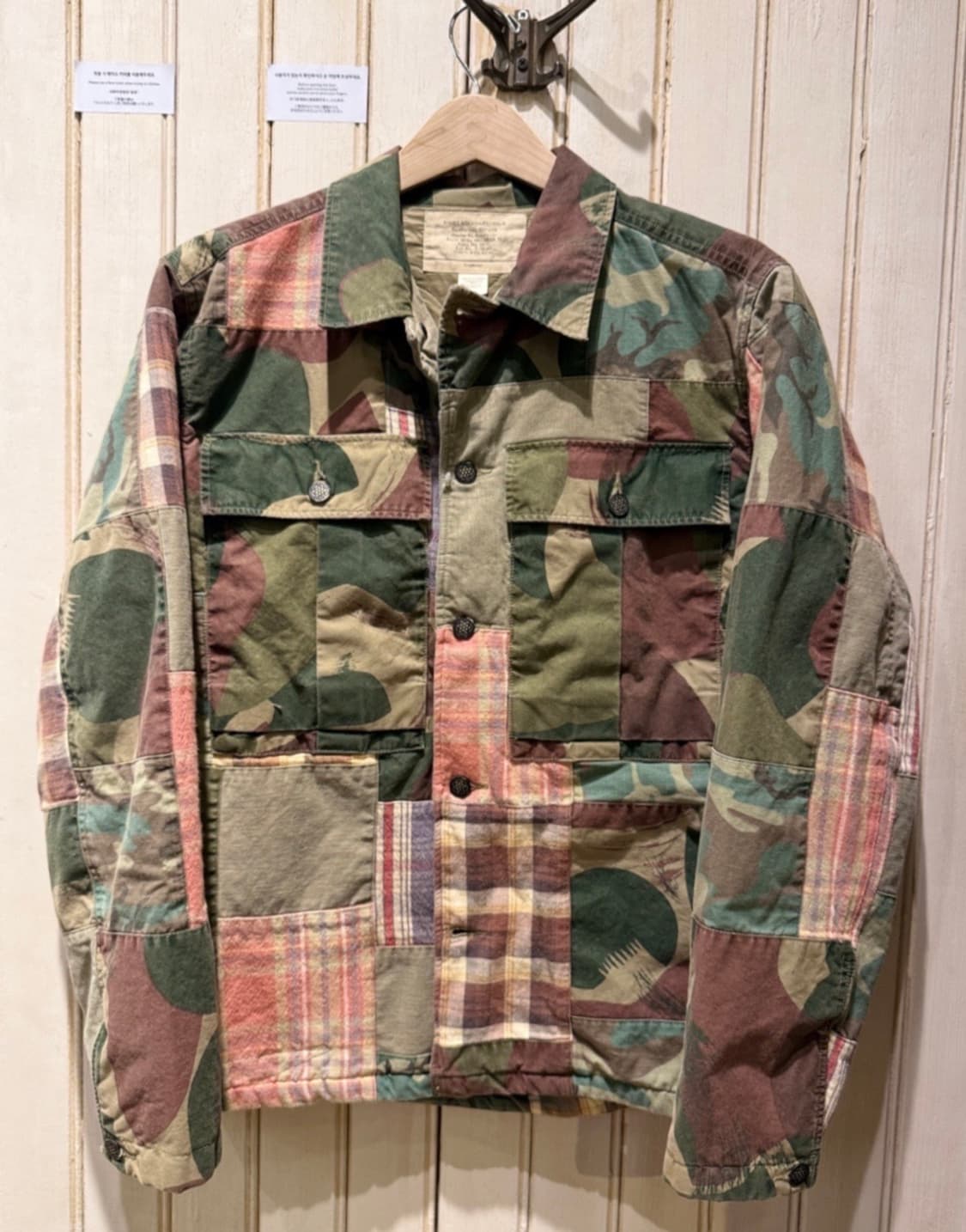 RRL 더블알엘 26SS 패치워크 자켓 L사이즈 신품 상품이미지1