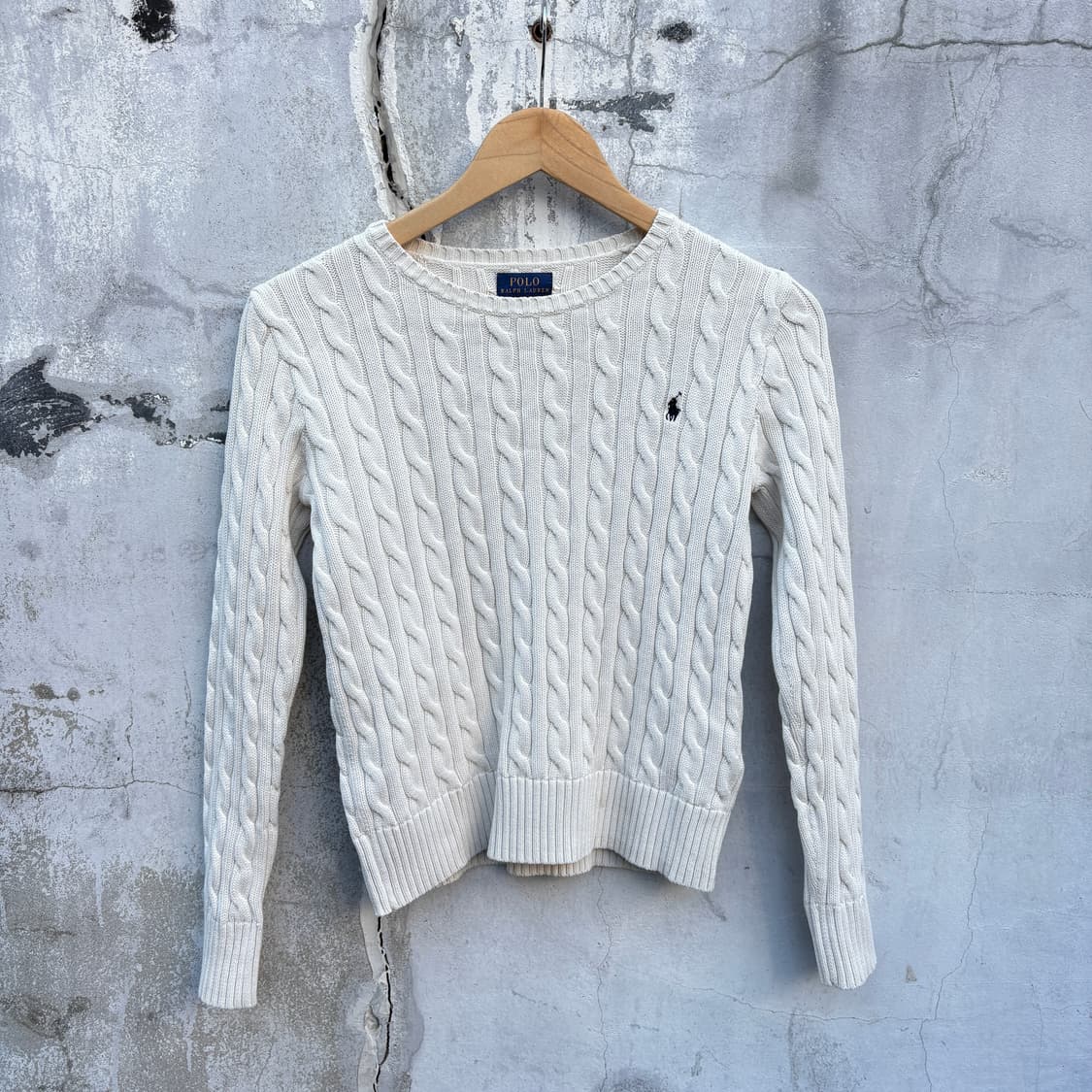 Polo 폴로 케이블 꽈배기 니트 상품이미지1