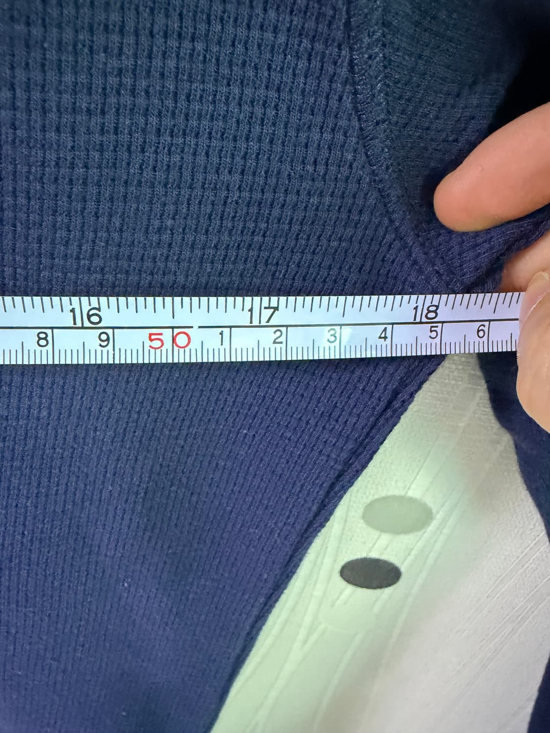 폴로 랄프로렌 와플 롱슬리브 네이비 상품이미지7