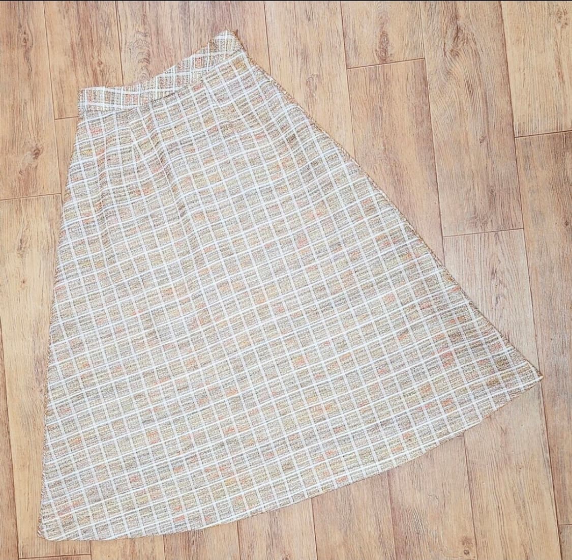 살롱드리앙(salon de Liens) 샤넬 트위드스커트 44 새상품 상품이미지2