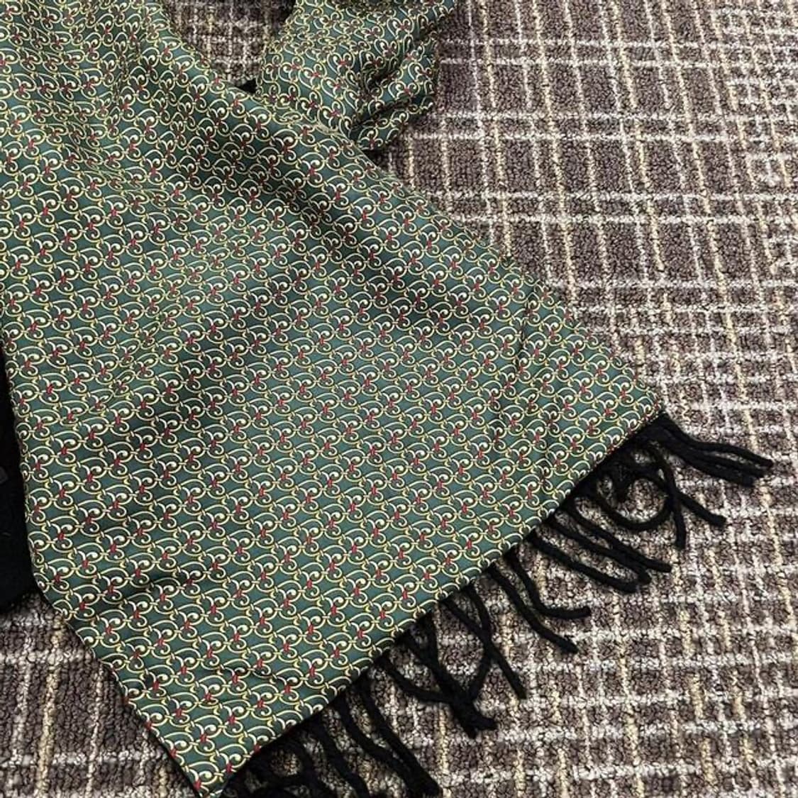 챗스워스 울 실크 혼방 머플러 made in UK   상품이미지2