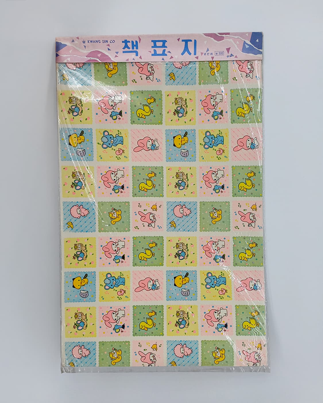 90년대 마이멜로디 북커버 산리오 캐릭터 포장지 레트로소품 빈티지소품 상품이미지1