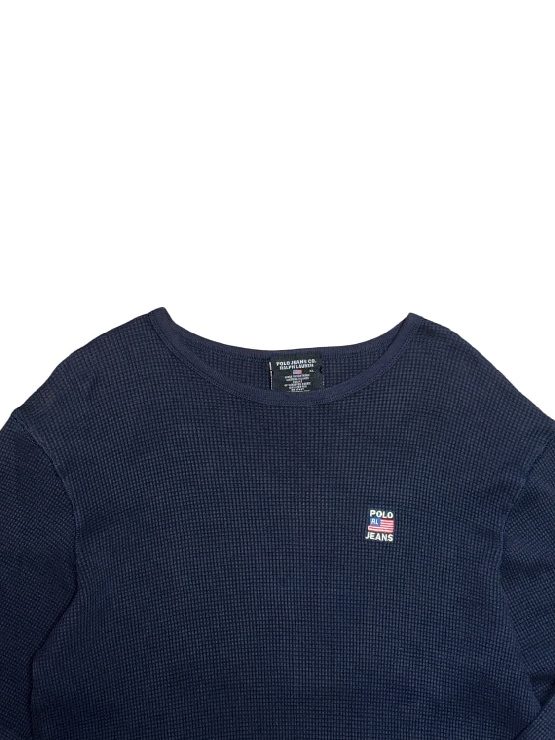 폴로 랄프로렌 성조기 와플 롱슬리브 상품이미지4