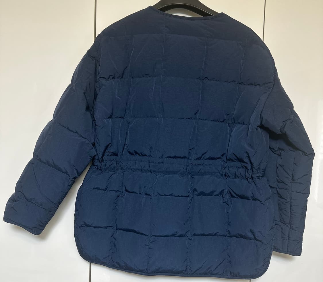 질샌더 네이비 블루 퀼팅구스다운패딩 자켓 상품이미지3