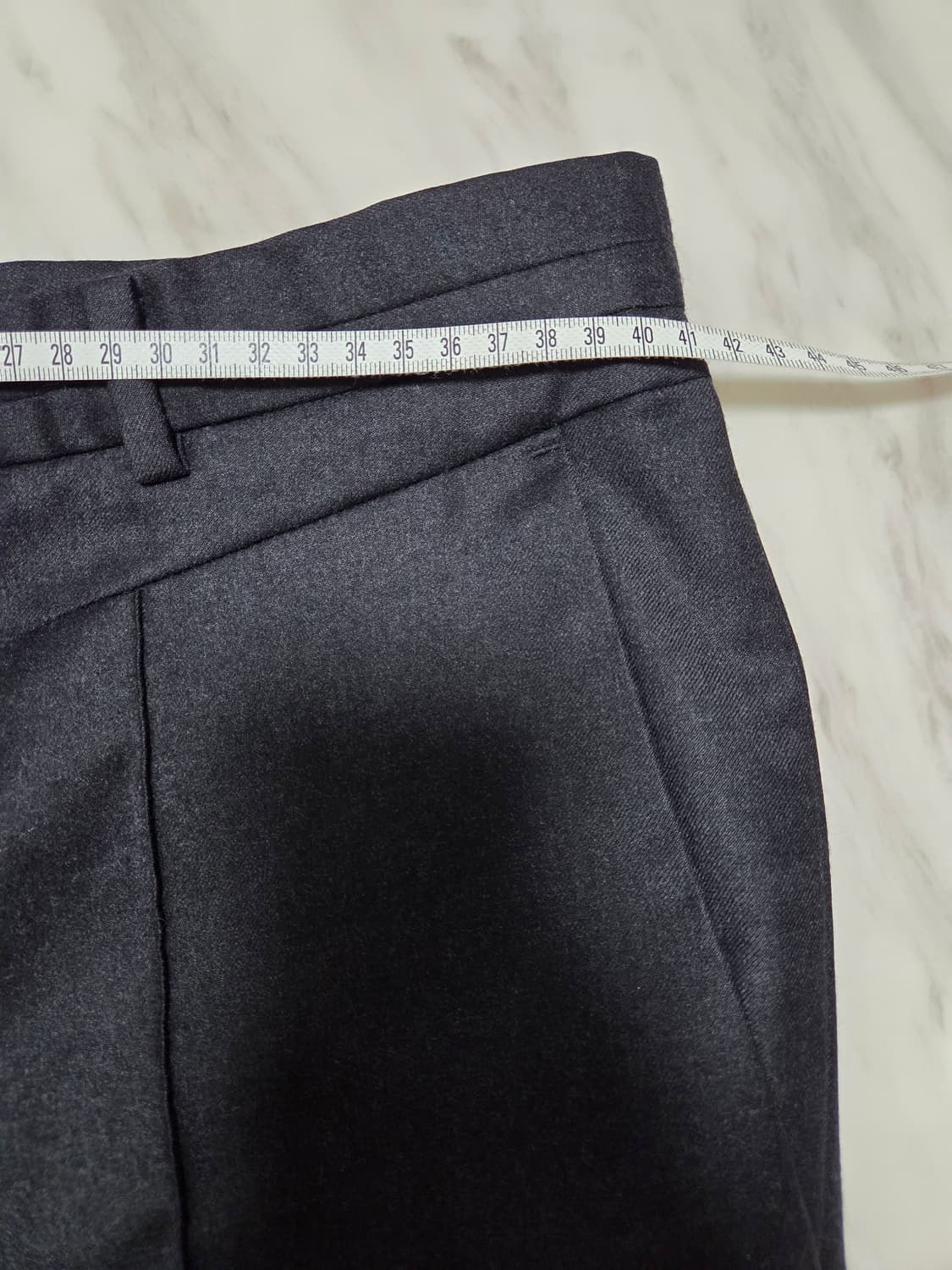 솔리드옴므 그레이 슬랙스 상품이미지5