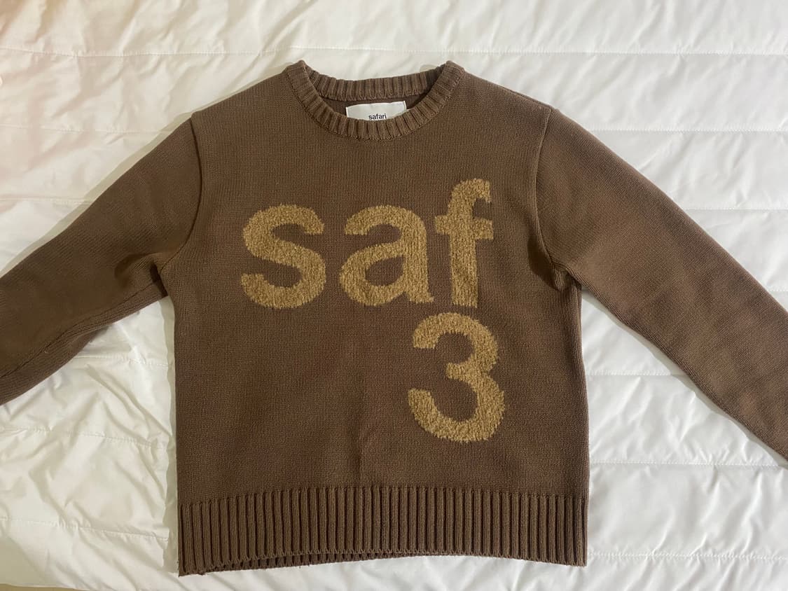 Safarispot 사파리스팟 1/2 Basic Safari Knit 상품이미지4
