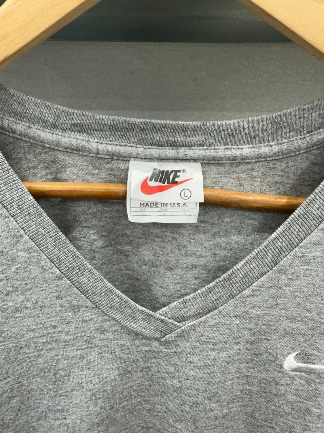 (L)90'S 나이키 USA 반팔-M600 상품이미지3