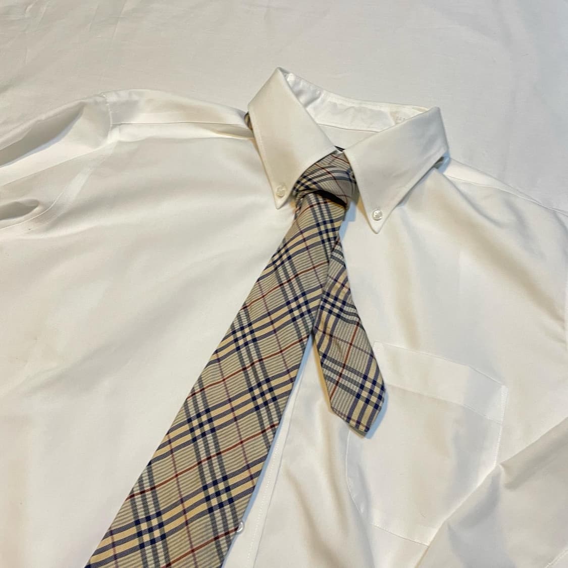 Burberry 버버리 넥타이 made italy 상품이미지1