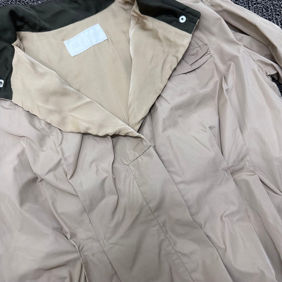 MINE 마인 한섬 여성 바람막이 자켓 베이지 88사이즈 상품이미지3