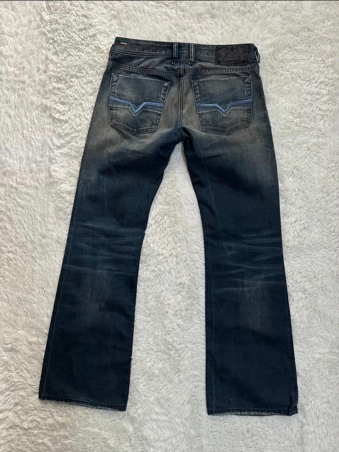 Diesel Zathan 워싱 부츠컷 데님 W29 상품이미지5