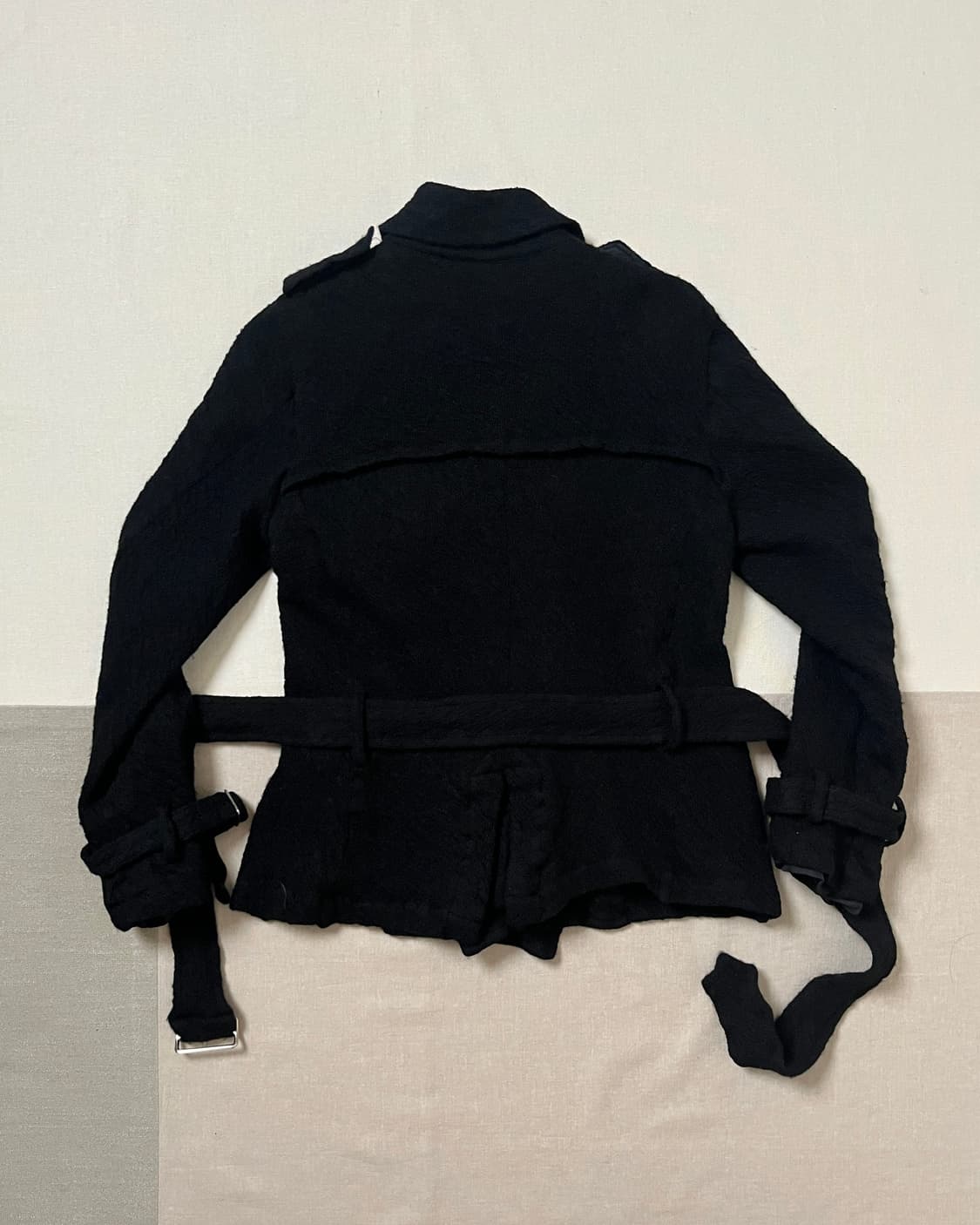 꼼데가르송 축융 울 더블 자켓 comme des garcons 상품이미지2