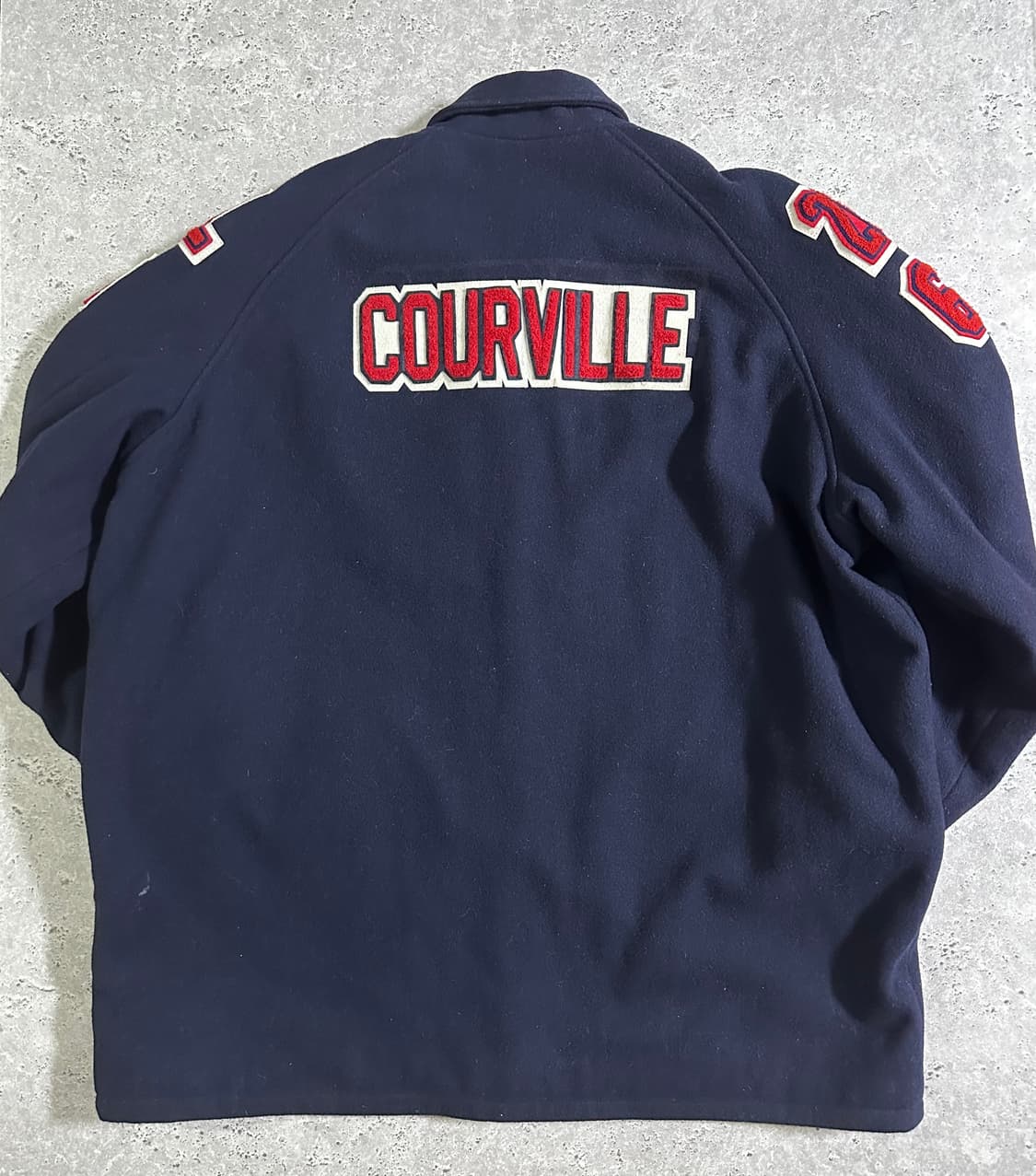 Jackson's 바시티 자켓 네이비 3XL 상품이미지2