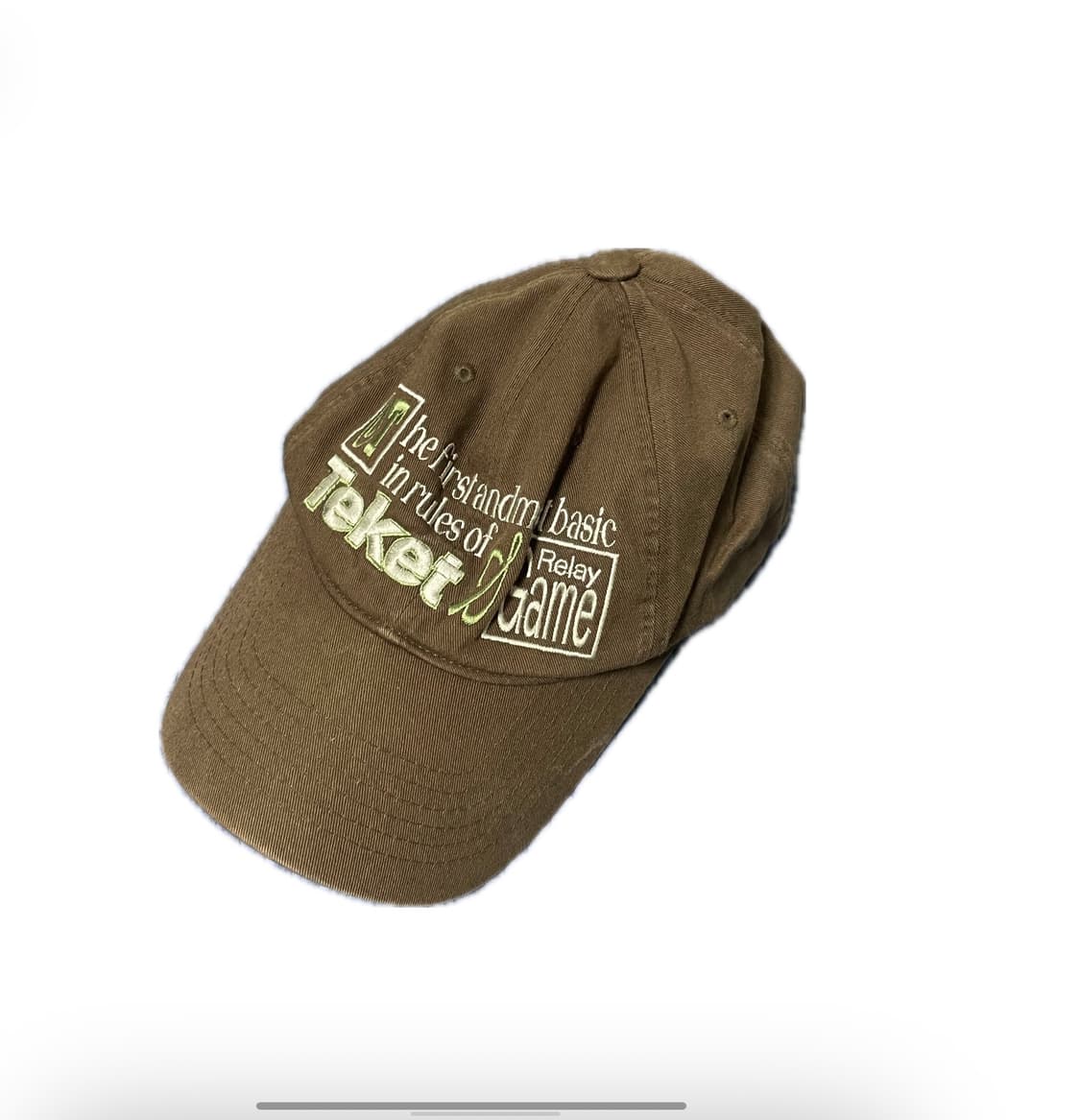 테켓 모자 볼캡 상품이미지1